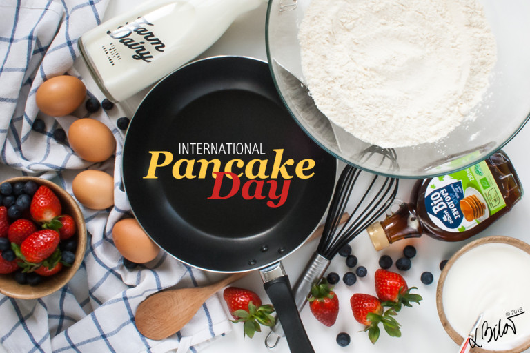 Pancake recipe. Let's celebrate International Pancake Day. BiloBlog